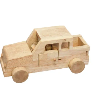 Qtoys | Wooden Safari Jeep