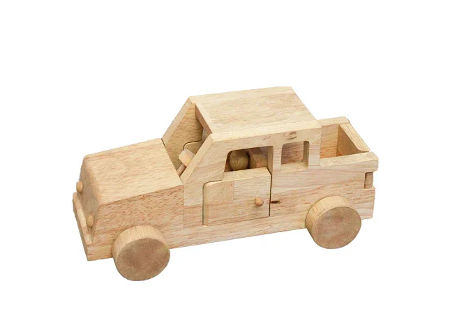 Qtoys | Wooden Safari Jeep