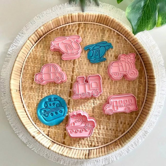 Wild Dough | Cutter and Stamp Set, Transport