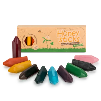 Honeysticks | Crayons, Triangles