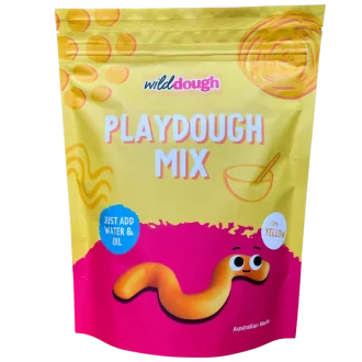 Wild Dough | Playdough Mix, Yellow