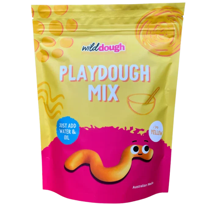 Wild Dough | Playdough Mix, Yellow