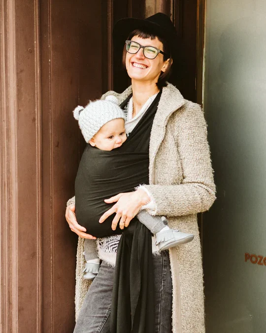 Boba | Serenity Baby Wrap, Black
