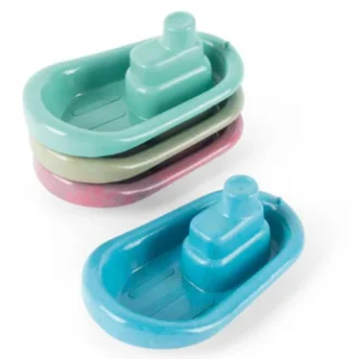 Dantoy | Blue Marine Toy Boats (Set of 4)