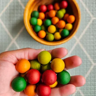 Qtoys | Wooden Balls Set of 50