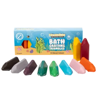 Honeysticks | Natural Bath Crayons, Triangles