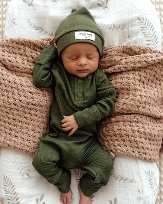 Snuggle Hunny Kids | Growsuit, Olive