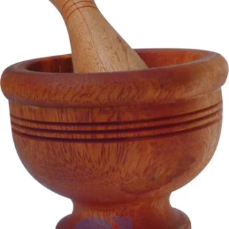 Qtoys | Wooden Pestle and Mortar
