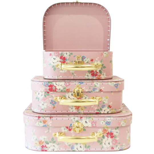 Alimrose | Carry Case Set 3pcs, Vintage Rose - Image 3