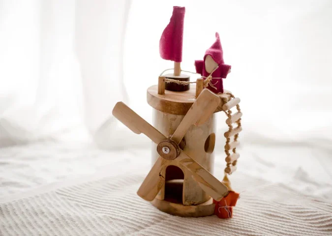 Qtoys | Wooden Windmill