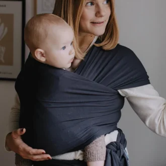 Boba | Serenity Baby Wrap, Charcoal
