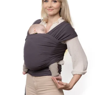 Boba | Serenity Baby Wrap, Charcoal