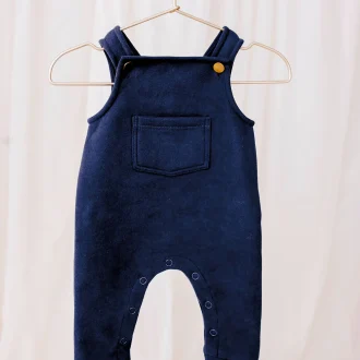 Confetti Kidz | Overalls, Navy Fleece