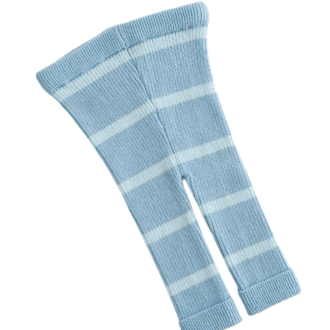 Ziggy Lou | Ribbed Leggings, Blu