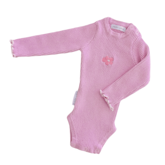 Ziggy Lou | Ribbed Bodysuit, Lila
