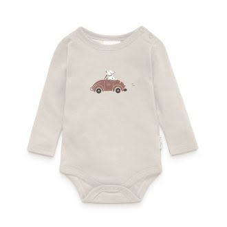 Aster & Oak | Long Sleeve Bodysuit, Classic Car