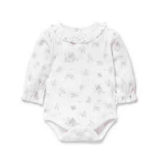 Aster & Oak | Long Sleeve Bodysuit, Posie Floral