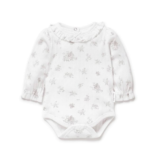 Aster & Oak | Long Sleeve Bodysuit, Posie Floral
