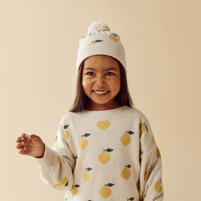 Wilson & Frenchy | Knitted Jumper, Lemony - Image 2