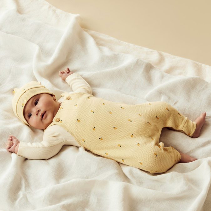 Wilson & Frenchy | Waffle Overall, Little Lemon - Image 2