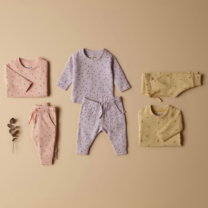 Wilson & Frenchy | Waffle Pants and Top Set, Little Lemon - Image 5