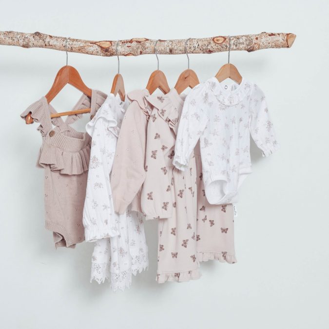Aster & Oak | Long Sleeve Bodysuit, Posie Floral - Image 5