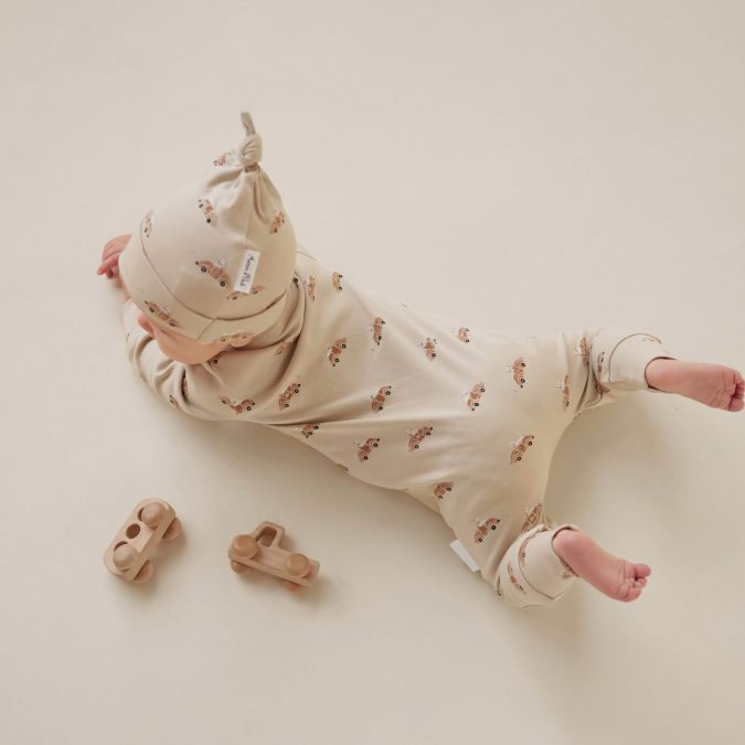 Aster & Oak | Baby Onesie, Classic Car - Image 3