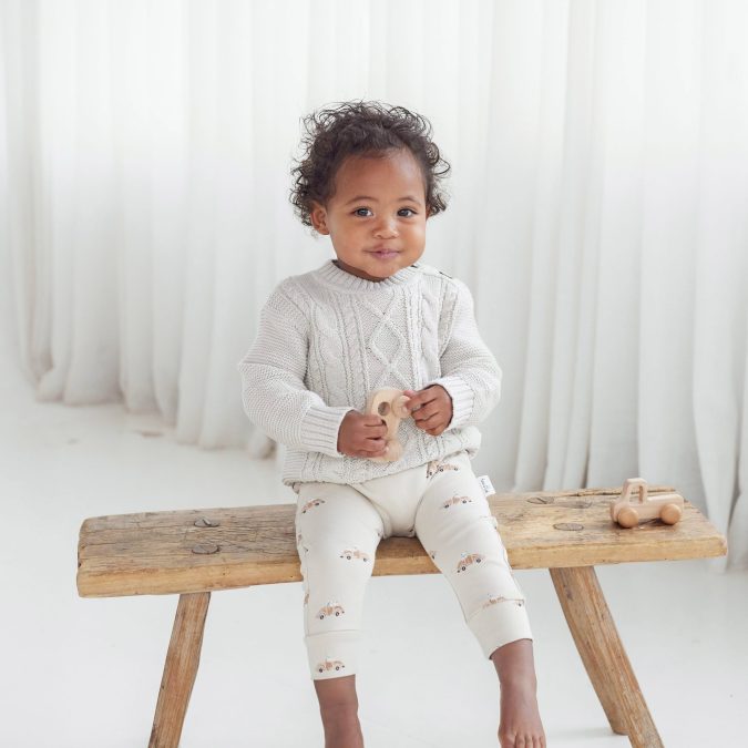 Cable knit jumper knit