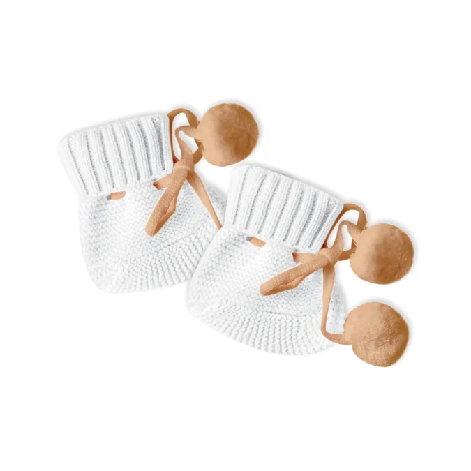 Confetti Kidz | Booties, White - Image 5
