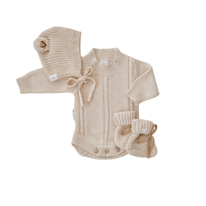Ziggy Lou | Bear Bonnet, Biscotti Fleck - Image 4