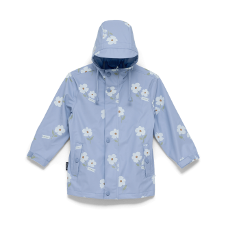 Crywolf | Play Jacket, Floral Periwinkle
