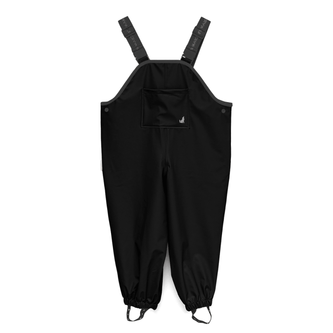 Crywolf | Rain Overalls, Black
