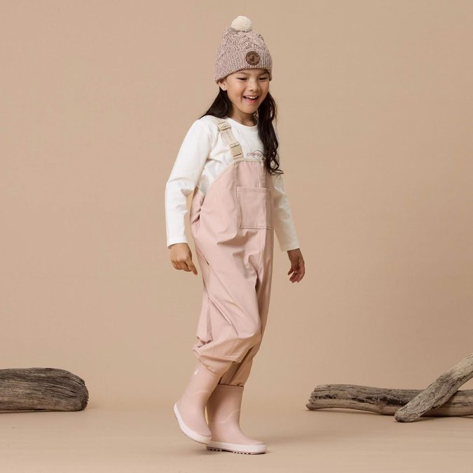 Crywolf | Rain Overalls, Dusty Pink - Image 2