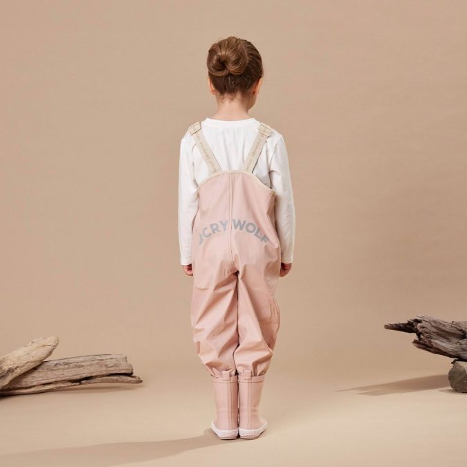 Crywolf | Rain Overalls, Dusty Pink - Image 3
