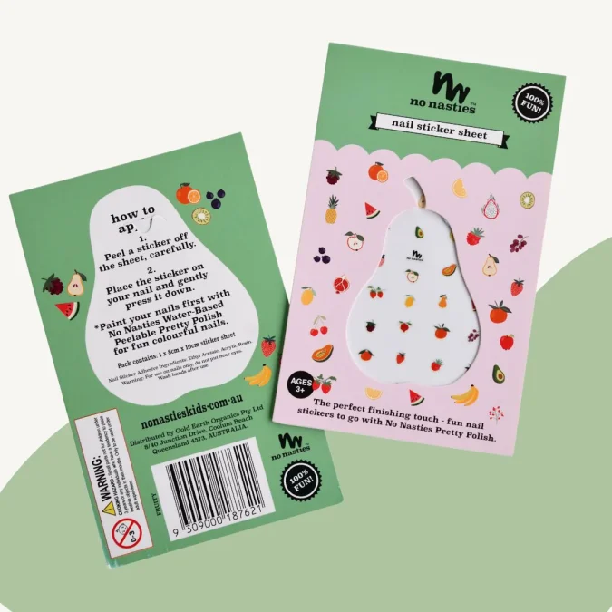 nail stickers fruity