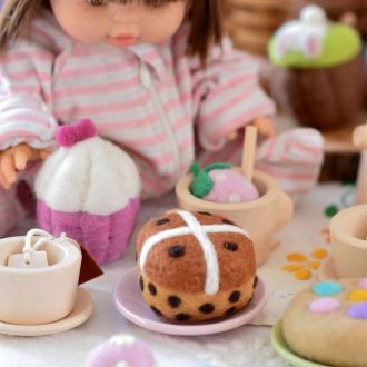Felt hot cross bun