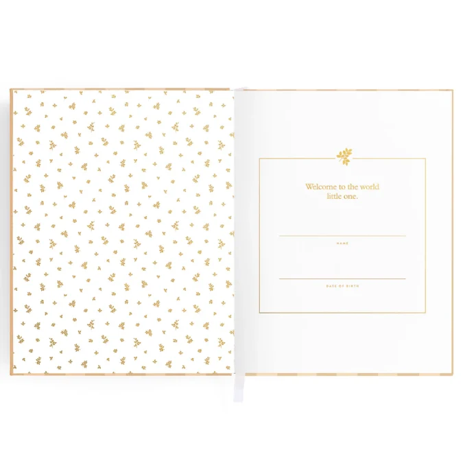 Fox & Fallow | Baby Book, Coffee Stripe - Image 2