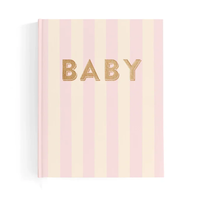 Fox & Fallow | Baby Book, Petal Stripe