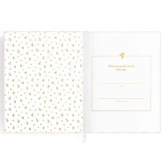 Fox & Fallow | Baby Book, Petal Stripe