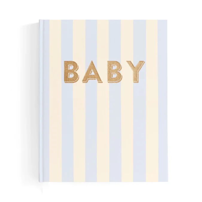 Fox & Fallow | Baby Book, Cloud Stripe