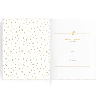 Fox & Fallow | Baby Book, Cloud Stripe