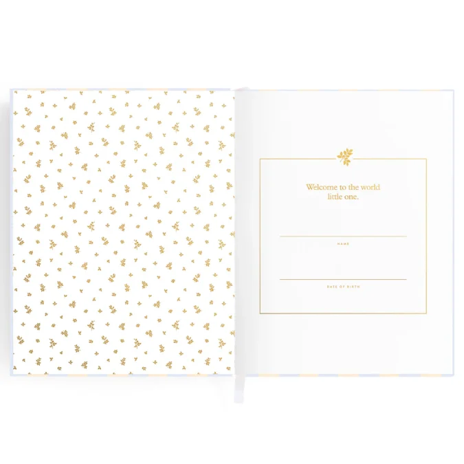 Fox & Fallow | Baby Book, Cloud Stripe - Image 2