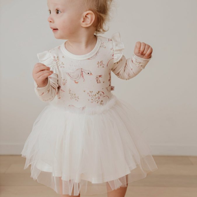 Confetti Kidz | Bodysuit Tutu Dress, Forever Friends (Size 1) - Image 3
