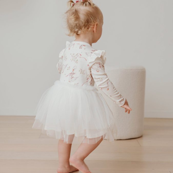 Confetti Kidz | Bodysuit Tutu Dress, Forever Friends (Size 1) - Image 4
