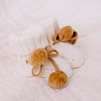 Confetti Kidz | Booties, White