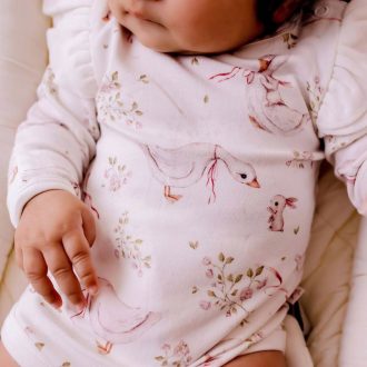 Confetti Kidz | Bodysuit Long Sleeve Frilly, Forever Friends