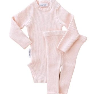 Ziggy Lou | Ribbed Bodysuit, Primrose
