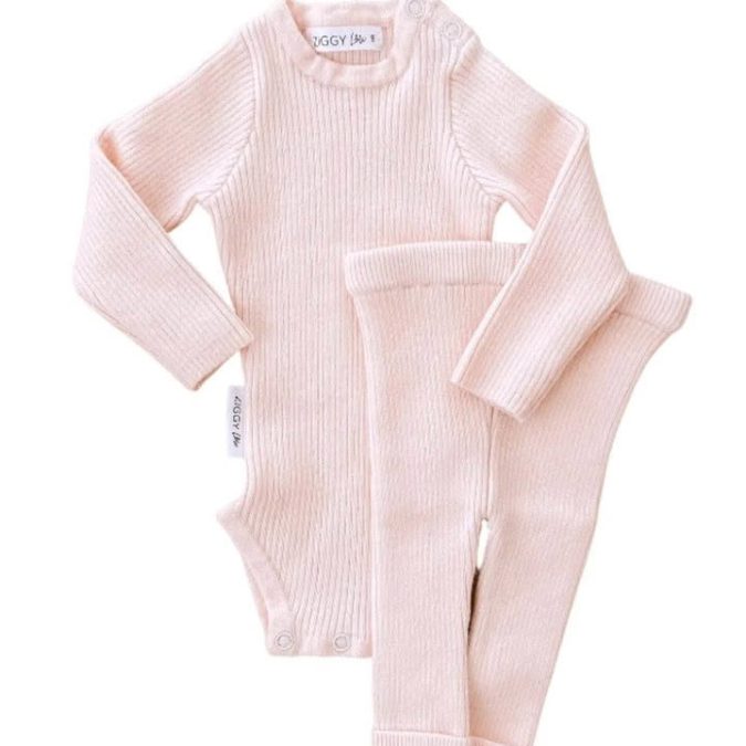 Ziggy Lou | Ribbed Bodysuit, Primrose - Image 2