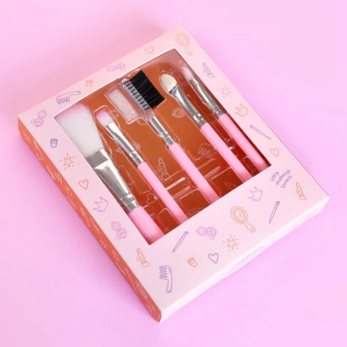 kids makeup brush set