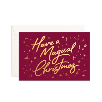 Fox & Fallow | Greeting Card - Mini, Have a Magical Christmas